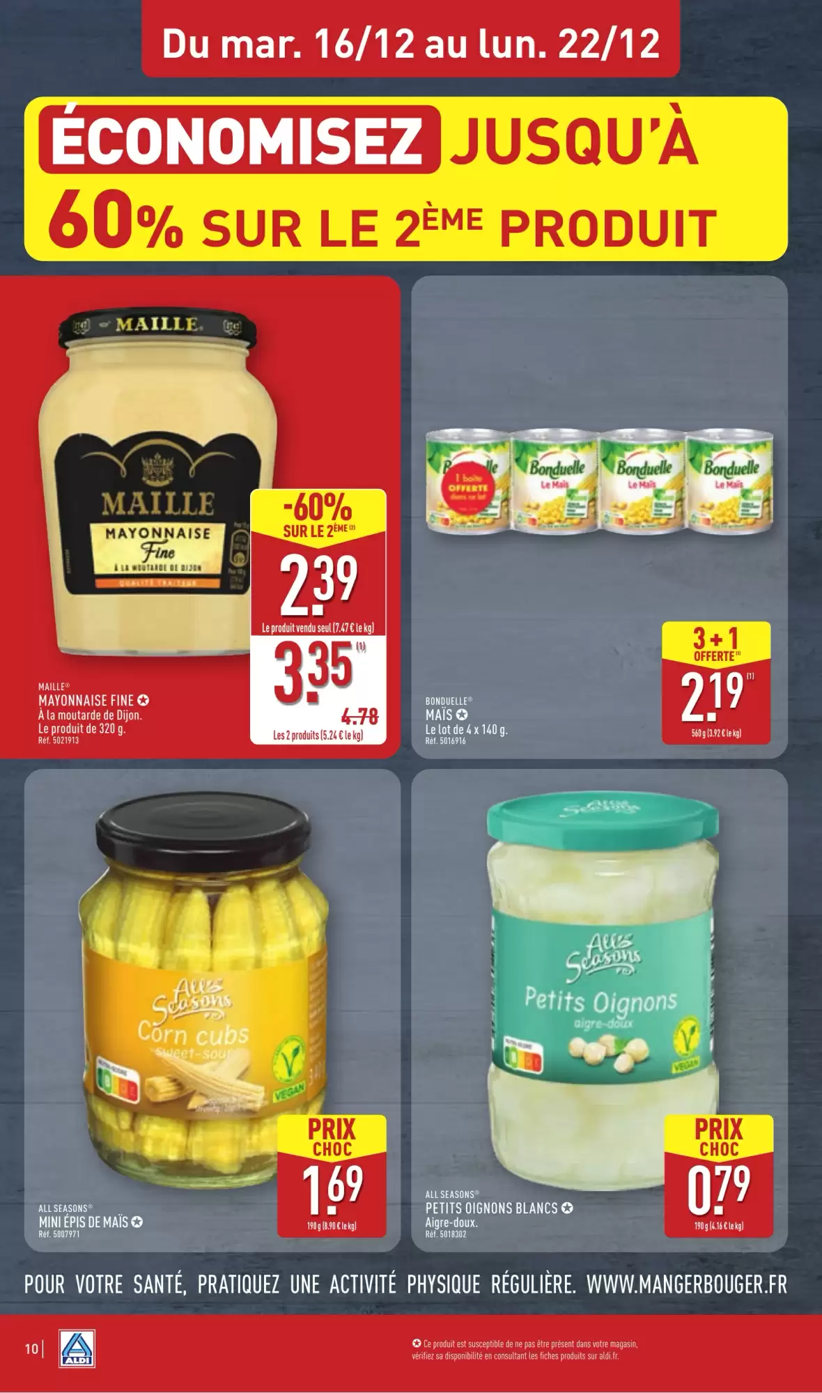 🎄 ALDI : Catalogue Fêtes à prix discount — jusqu’à ‑60%