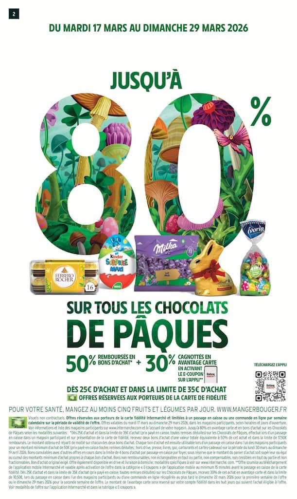 🐣Intermarché Pâques 2026 : Chocolats & Offres