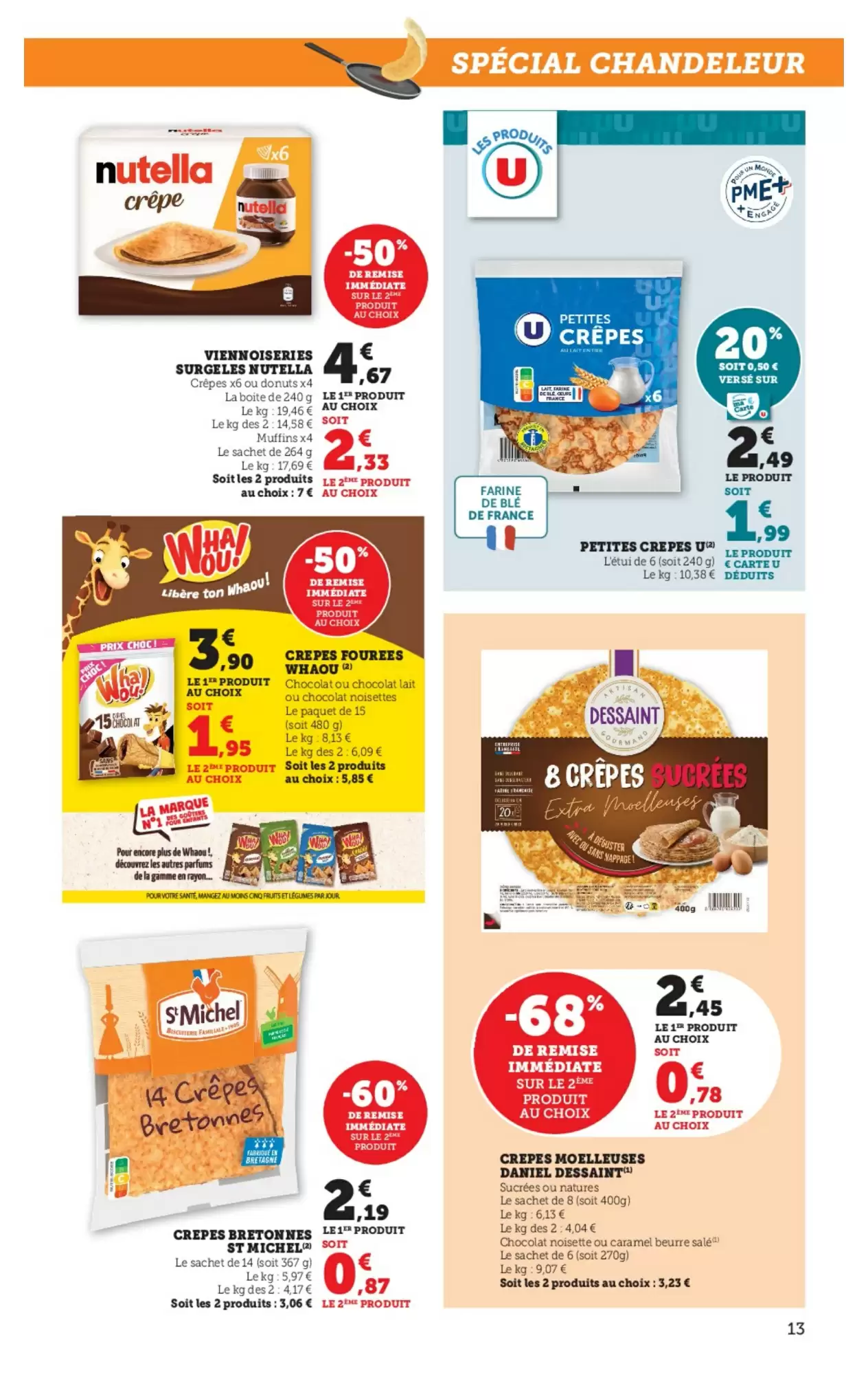 🍳Super U : Chandeleur à prix doux – jusqu’à -60%