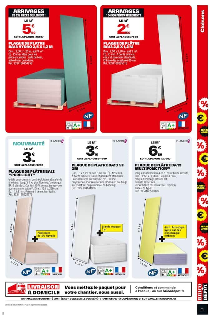 🛠️ Brico Dépôt Flyer – L’Annido Nouveaux Arrivages à Prix Dépôt €