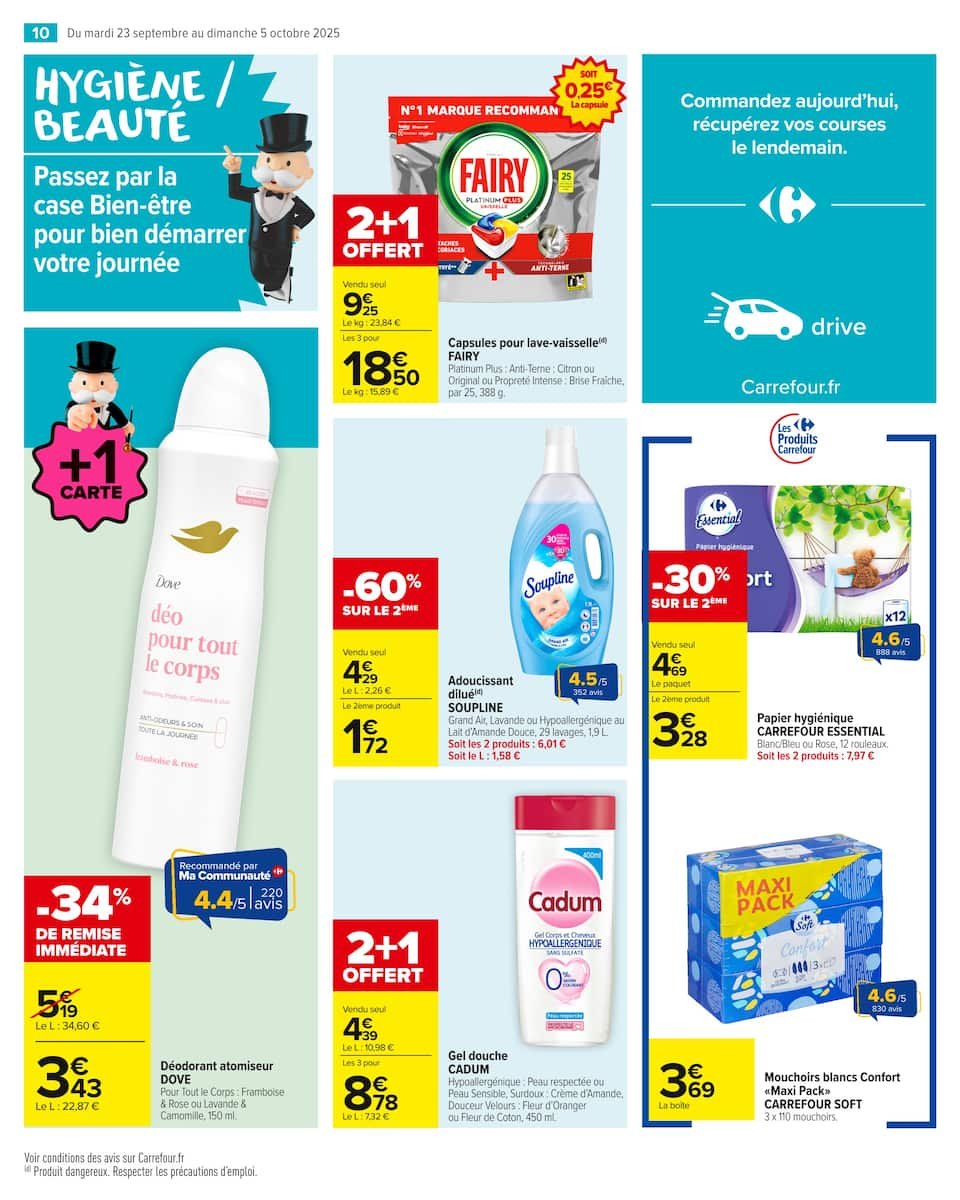 🎉Carrefour Market | Kinder, Nutella & MONOPOLY 🛍️ -50%