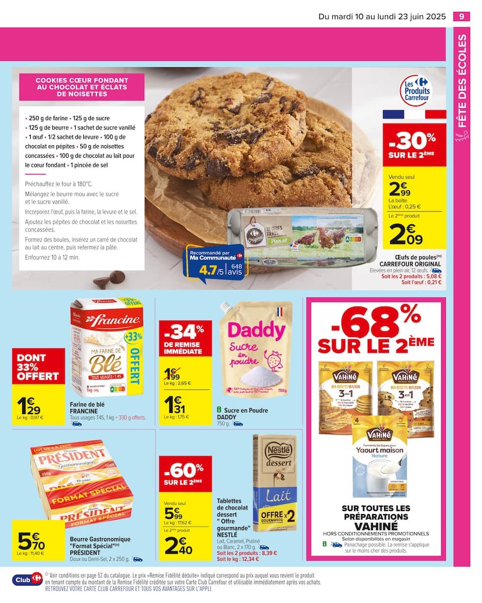 🎒 Carrefour Catalogues- Promo FÊTE DES ÉCOLES 📚✨