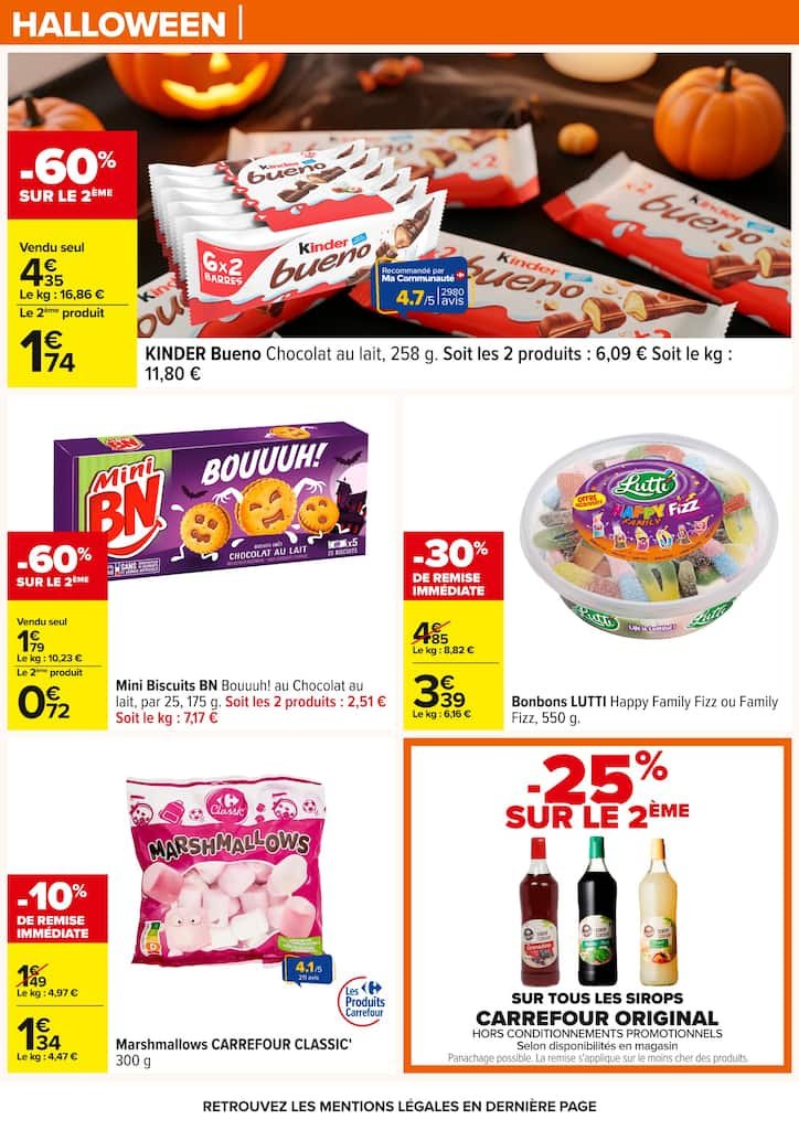 🎃 Carrefour Catalogue Halloween – Des Prix Affreusement Ridicules 👻