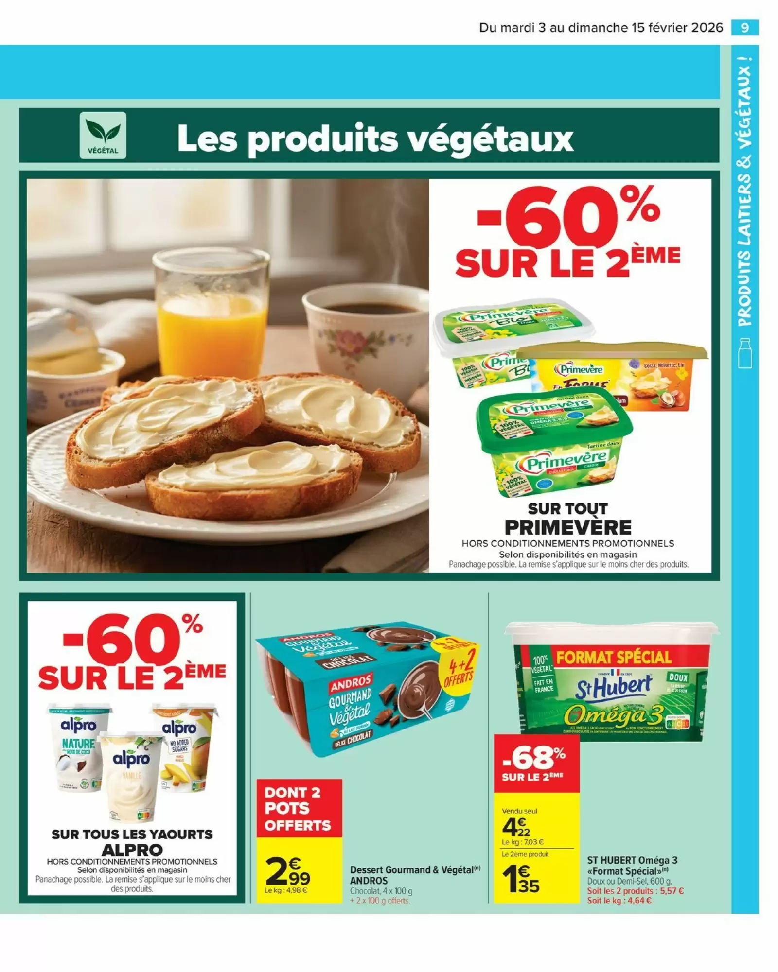 🥣Carrefour Market : -60% Skyr, -30% saumon, + bons