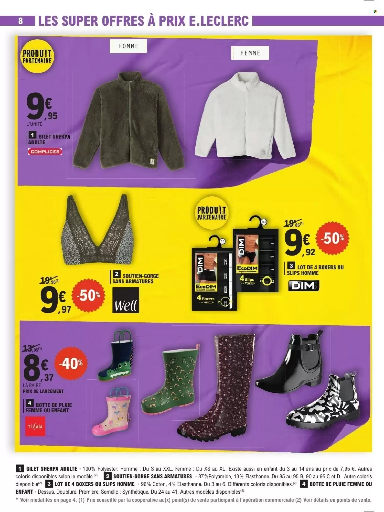 💥 E.Leclerc – Oui aux Super Pouvoirs d'achat 2+1 Offert
