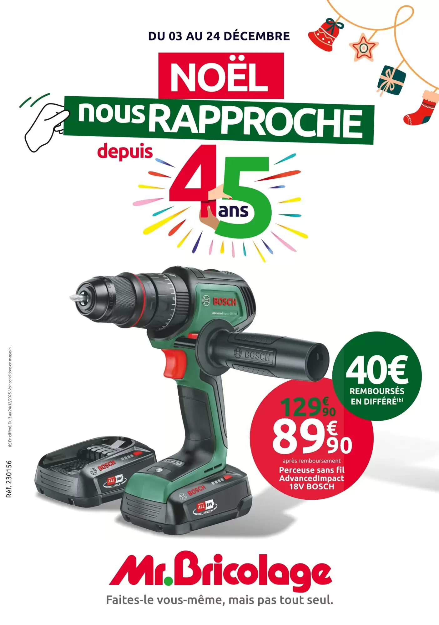 🎄Mr. Bricolage | Catalogue Noël 2025
