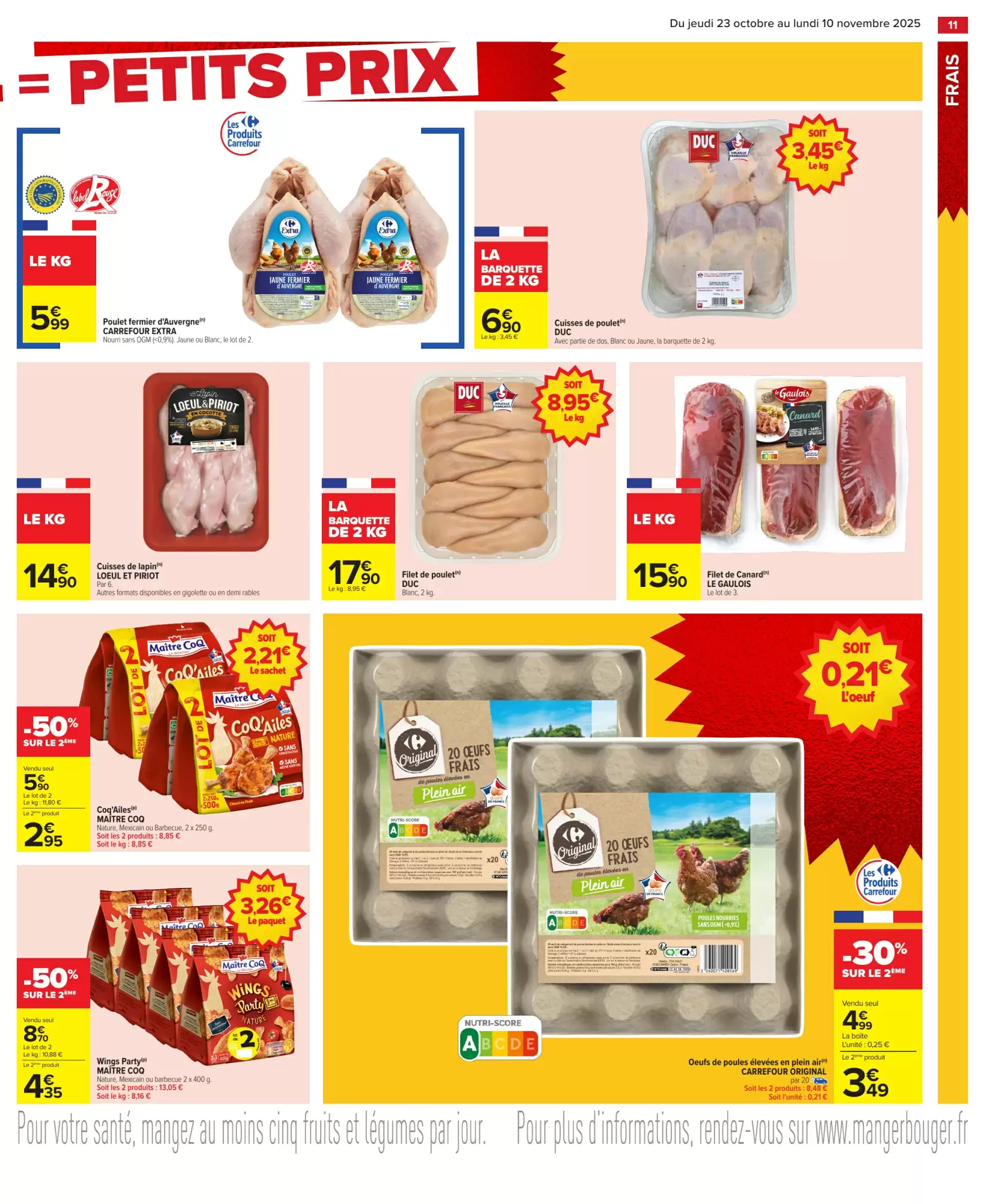 🥦Carrefour Catalogue – Gros Volumes = Petits Prix 💶 Offres Immanquables