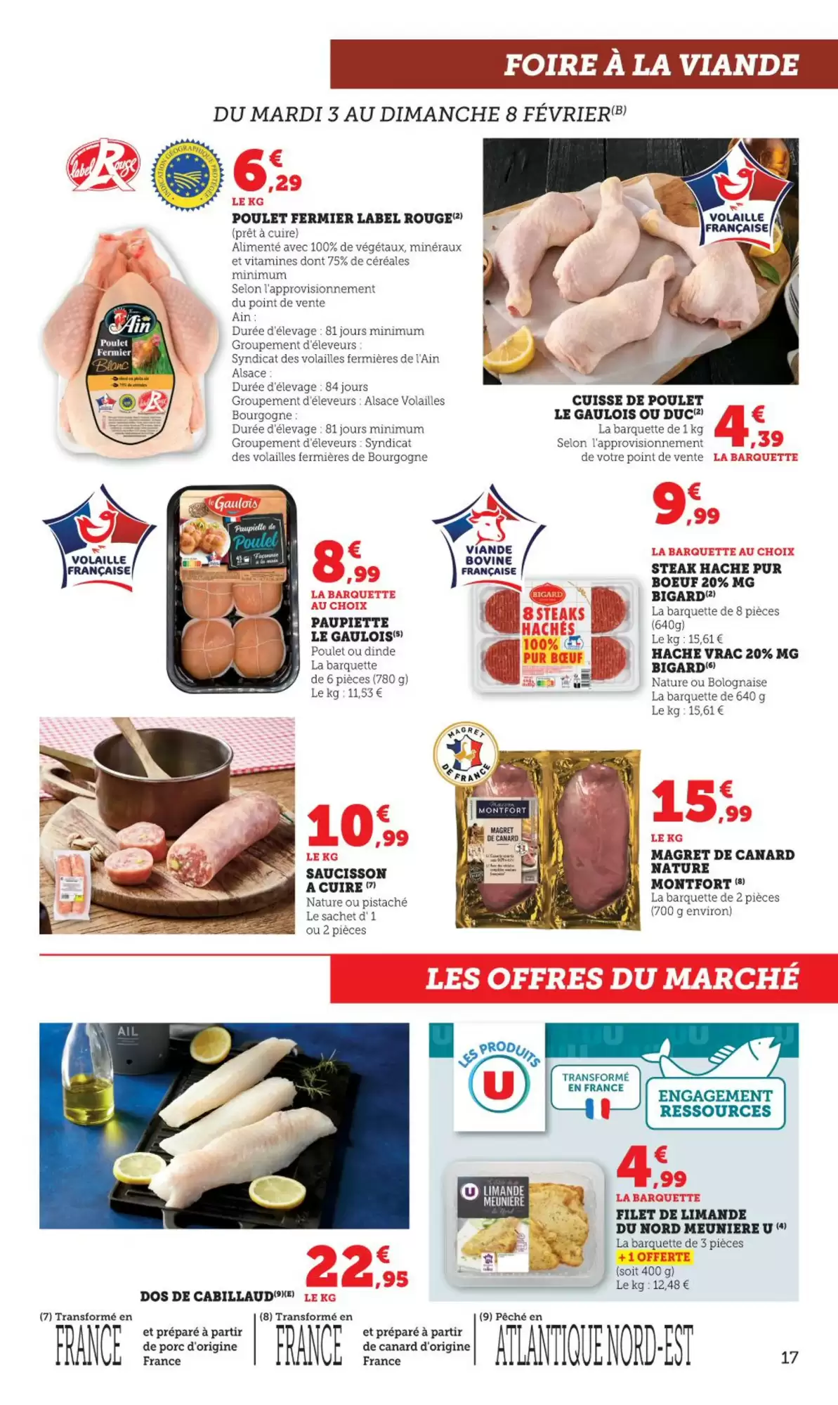 🍝Super U Prospectus : offres laitiers & pâtes – jusqu’à -60%
