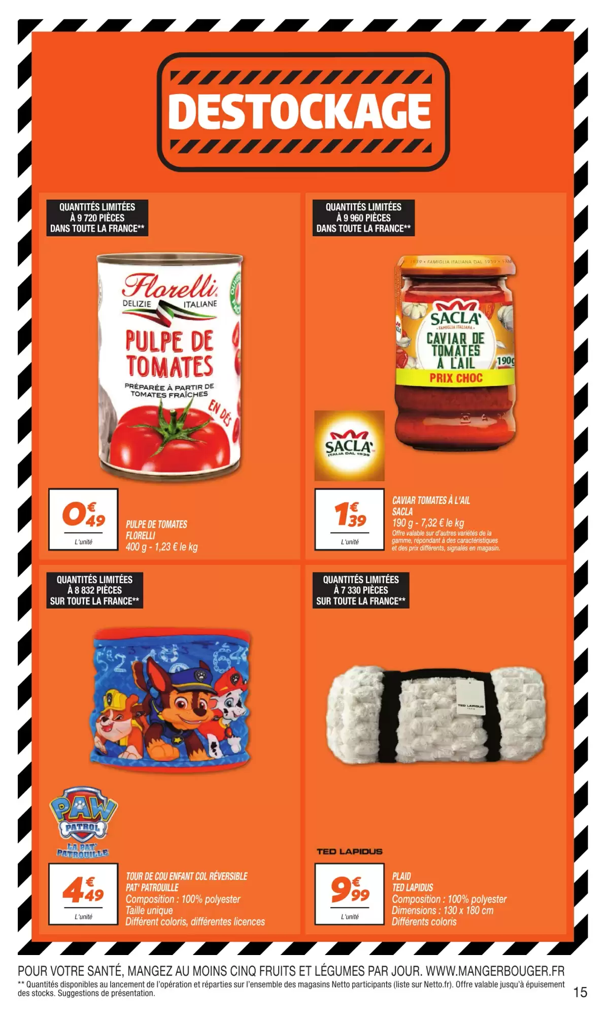 🍜Netto : nouilles & nems en promo – offres spéciales
