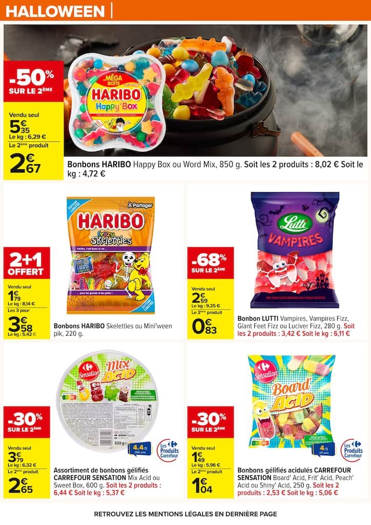 🎃 Carrefour Catalogue Halloween – Des Prix Affreusement Ridicules 👻