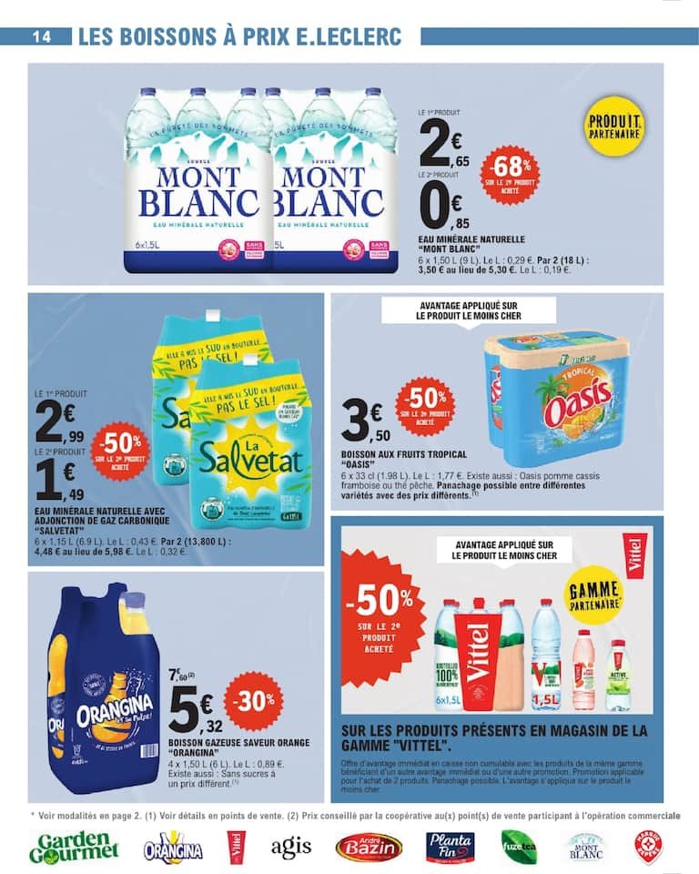 🧼Catalogue E.Leclerc : -80% sur Finish + promos jeu 2,5M€