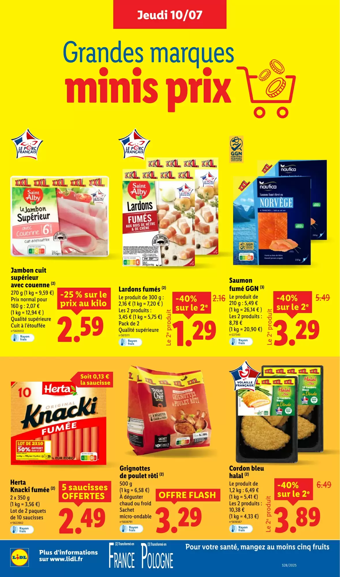 Lidl Prospectus 📘 | Grandes Marques à Prix Mini 🏷️🔥