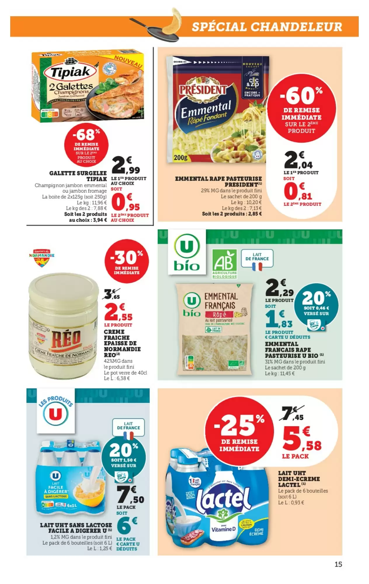 🍳Super U : Chandeleur à prix doux – jusqu’à -60%
