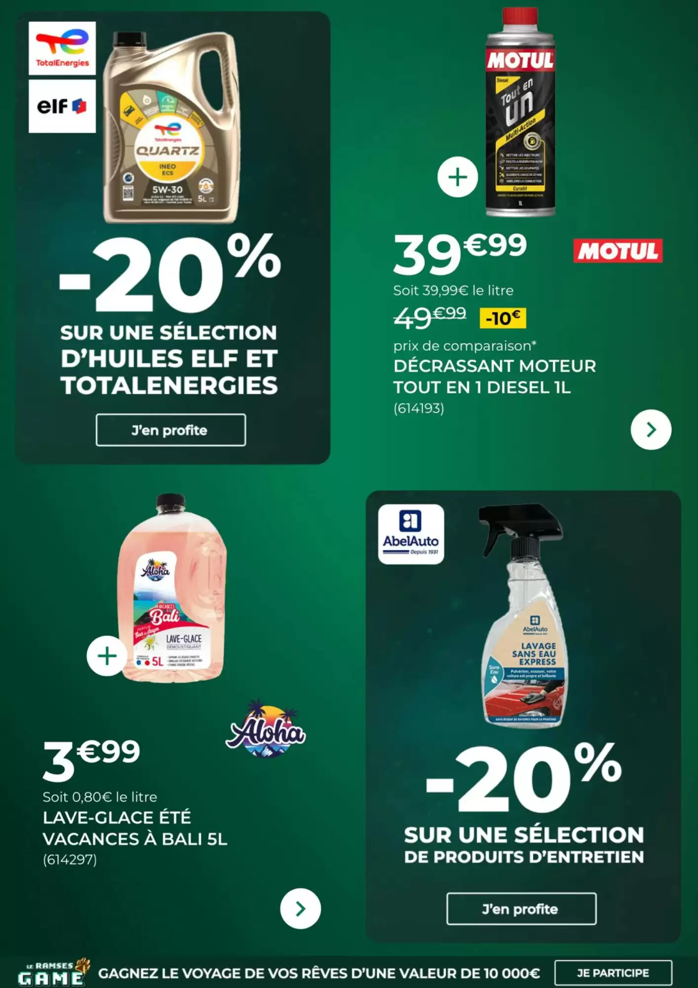 🛞 Promo Feu Vert 🔥 -30% sur le 2ᵉ pneu!