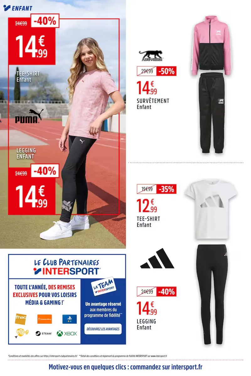 Intersport Rentrée 2025 📚 | Équipez vos enfants