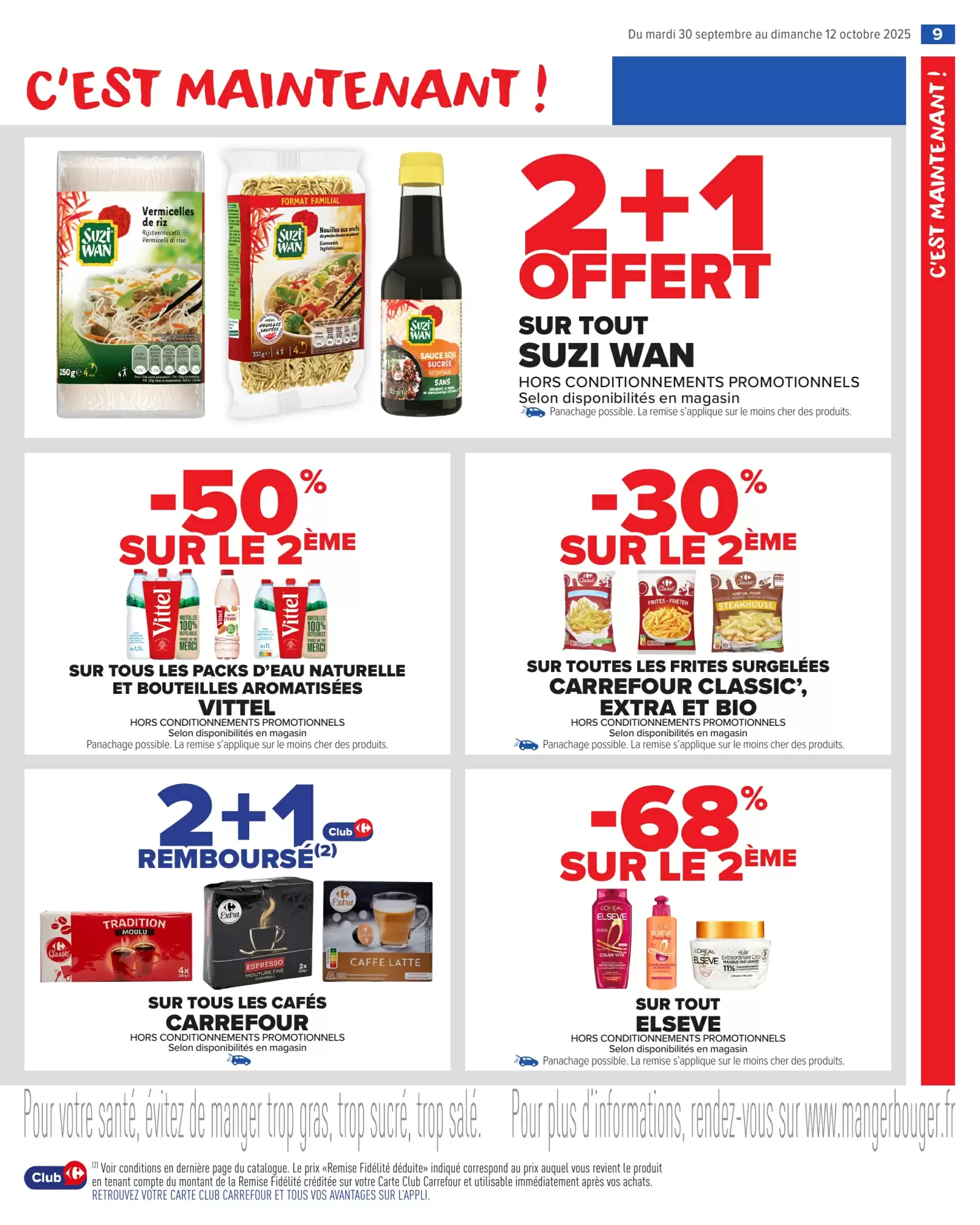 🔥Carrefour Market-50% Club Sodebo dès 15€ d’achat 🛍️