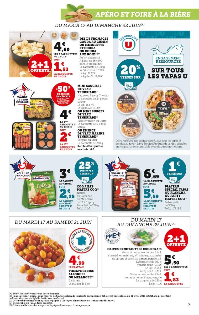 🧀 Catalogue U-Express – Blini Fouetté Échalote & Ciboulette