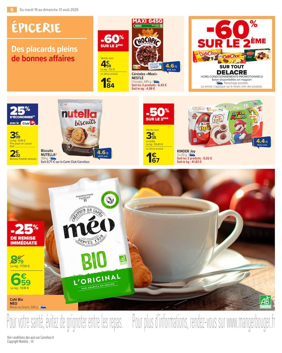 🛒 Carrefour Market Août | Offres Fraîcheur & Prix Mini!