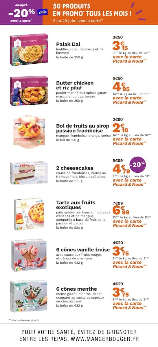 ❄️ Les Jours Picard & Nous – Vos Offres Surgelées Préférées ! 🛒