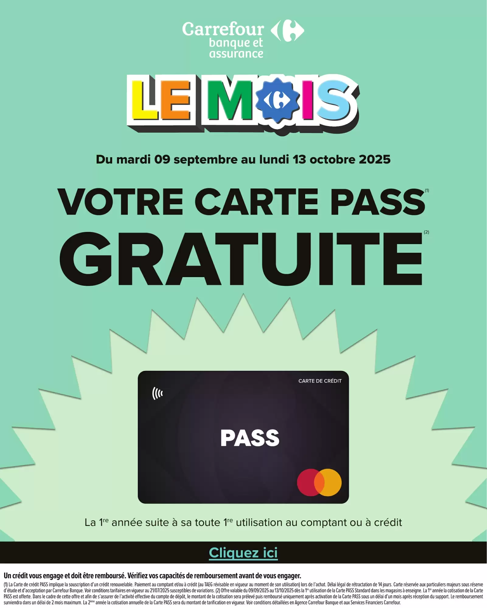 🔥Carrefour Market-50% Club Sodebo dès 15€ d’achat 🛍️