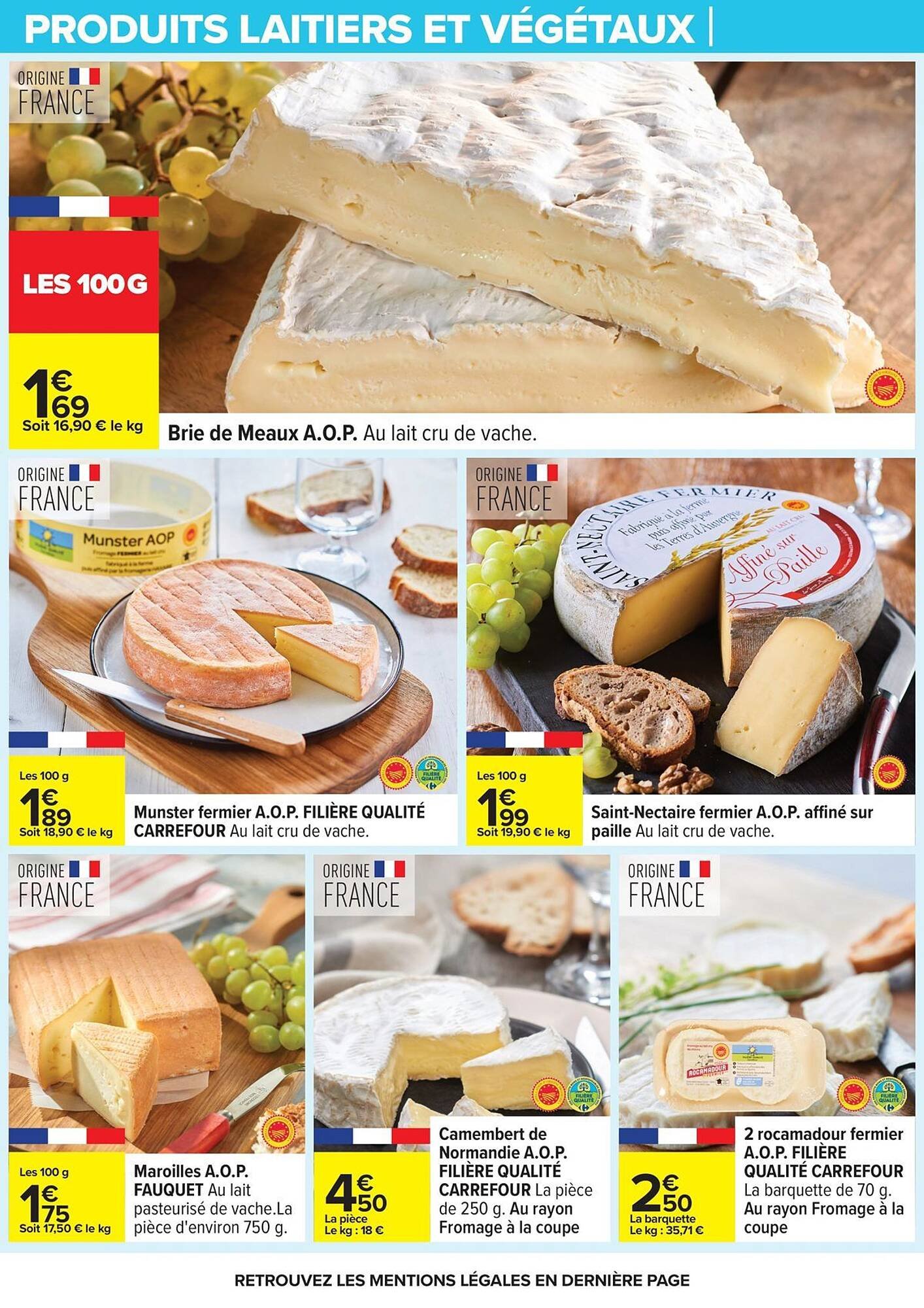 🥛 Carrefour Catalogue – Laitier & Végétal en Promo