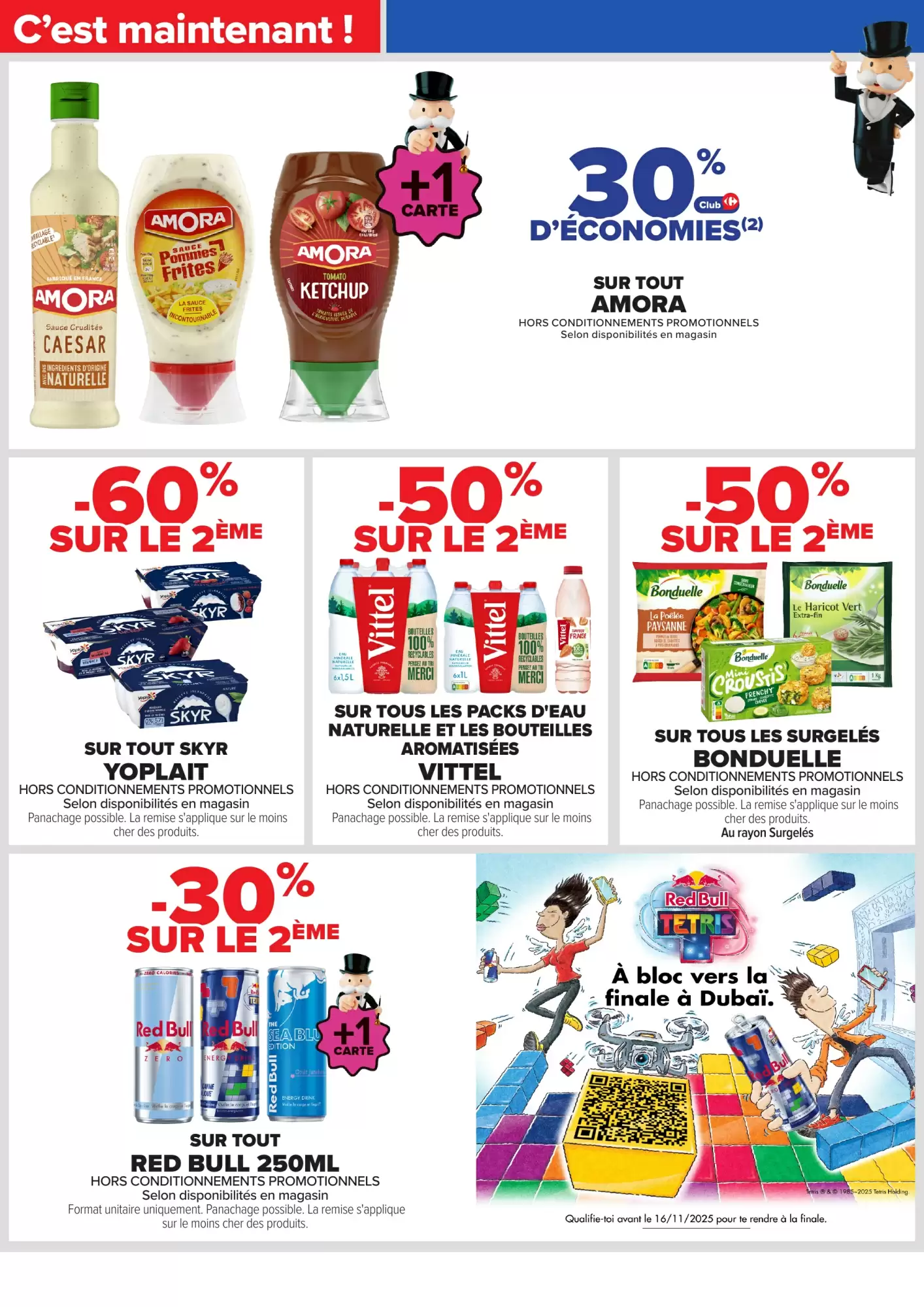 🎲Carrefour 🛒 | 100% REMBOURSÉ 💸 + MONOPOLY x2