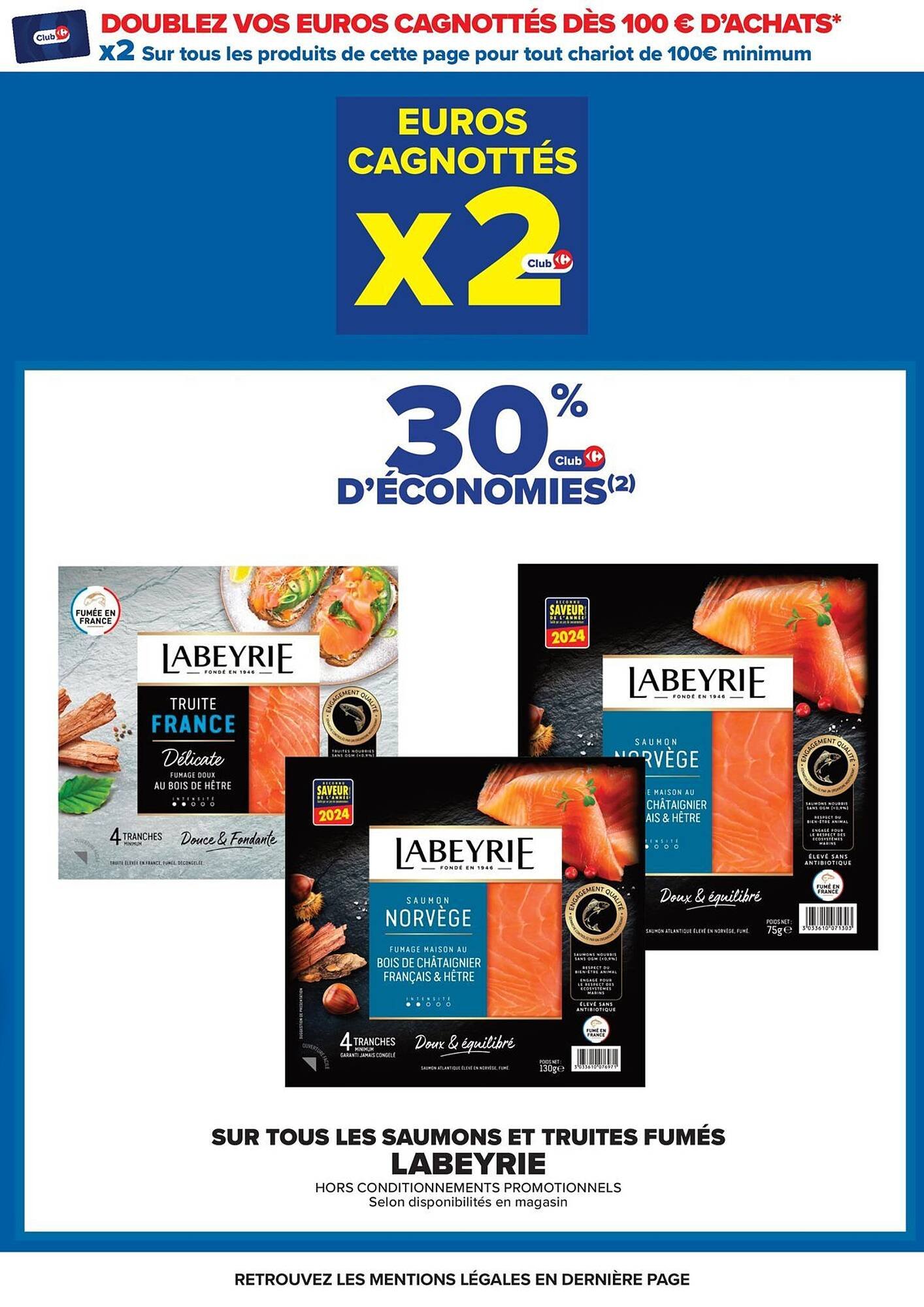 💳 Catalogue X2 – Doublez Vos Euros Cagnottés dès 100€ d’Achat