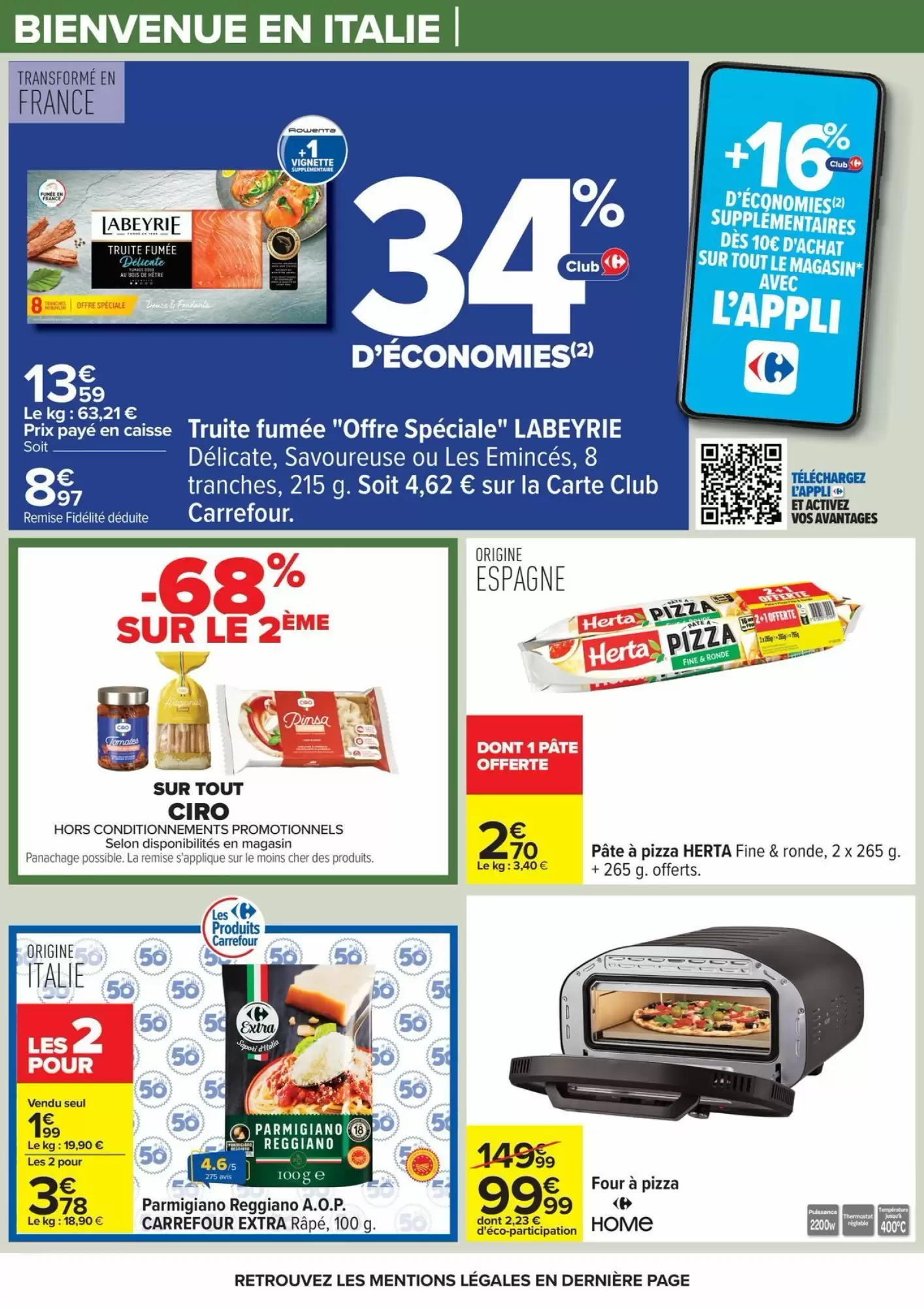 🇮🇹 Carrefour Catalogue | Bienvenue en Italie