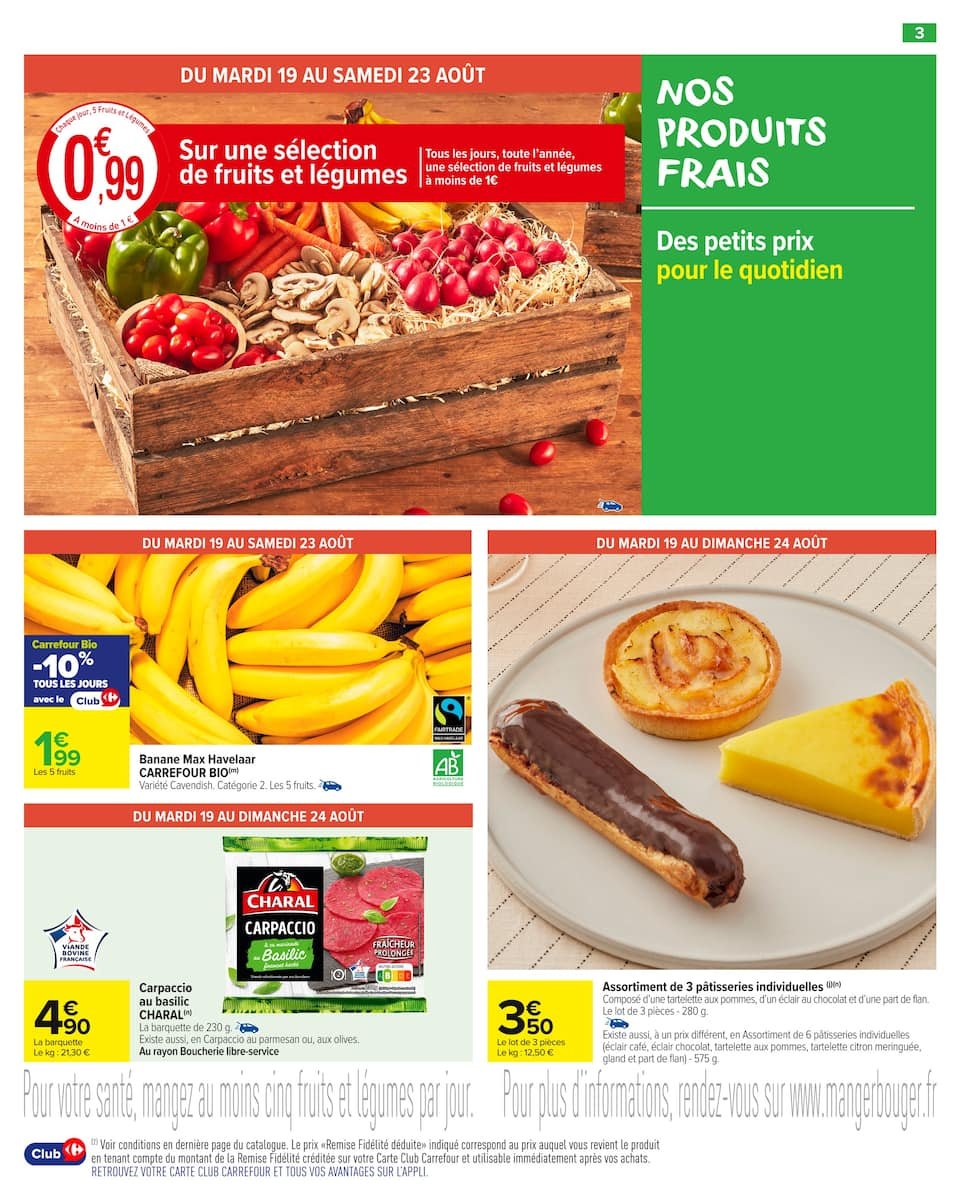 🛒 Carrefour Market Août | Offres Fraîcheur & Prix Mini!