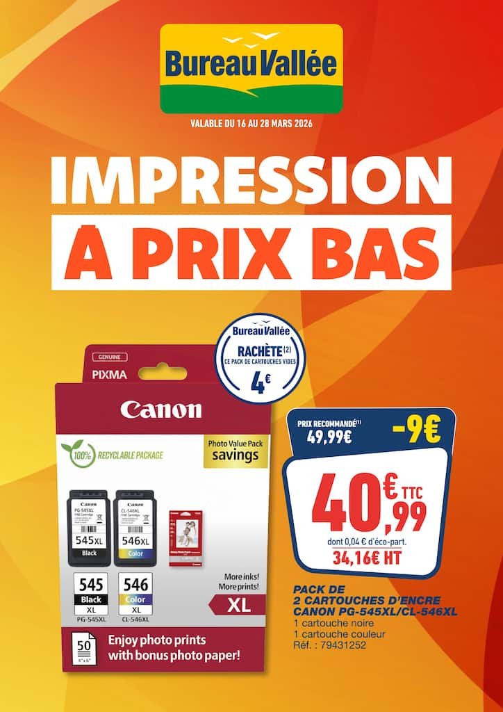 🖨️ Bureau Vallée Catalogue | Impression à Prix Bas