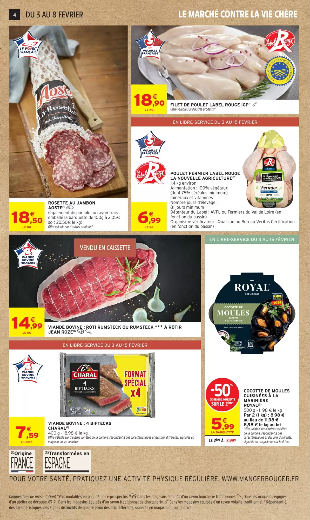 🧀Intermarché : promos raclette, beurre & café – jusqu’à -60%