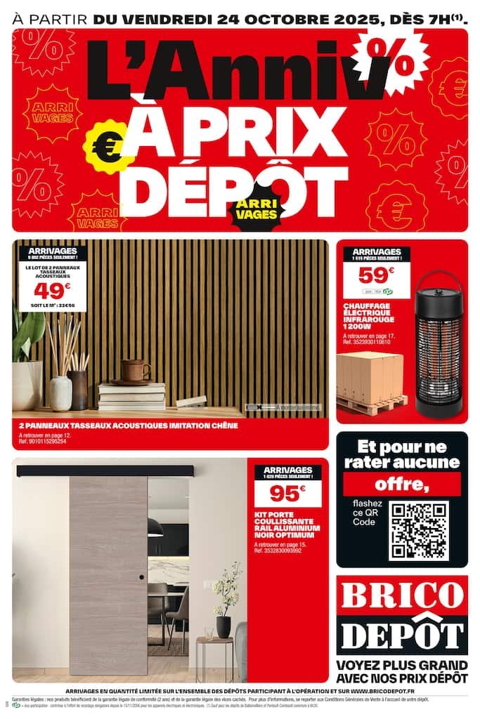 🛠️ Brico Dépôt Flyer – L’Annido Nouveaux Arrivages à Prix Dépôt €