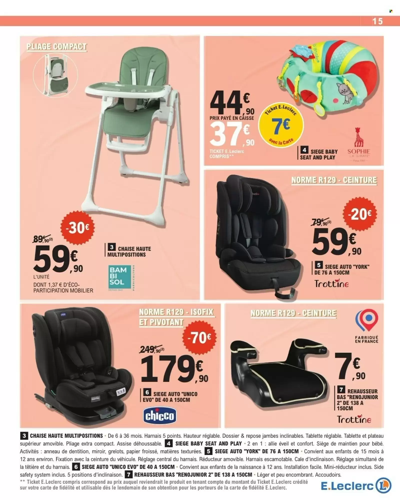 📢 E.Leclerc Prospectus | 💥 OUT les prix, 💪 les pouvoirs d’achat!