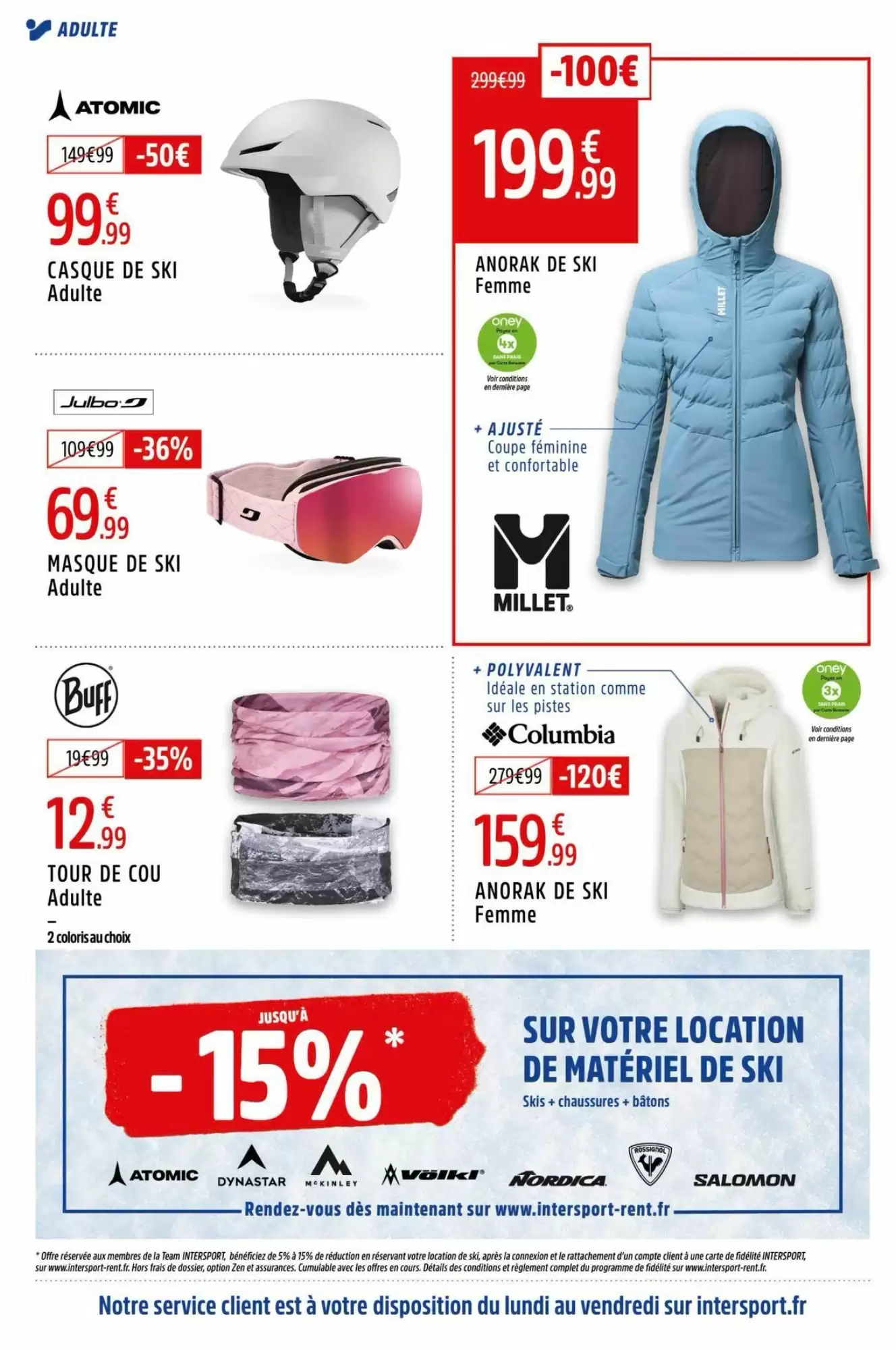 ❄️Intersport Catalogue -Ski Friday  Chaud sur les Pistes, Cool 🔥 Prix