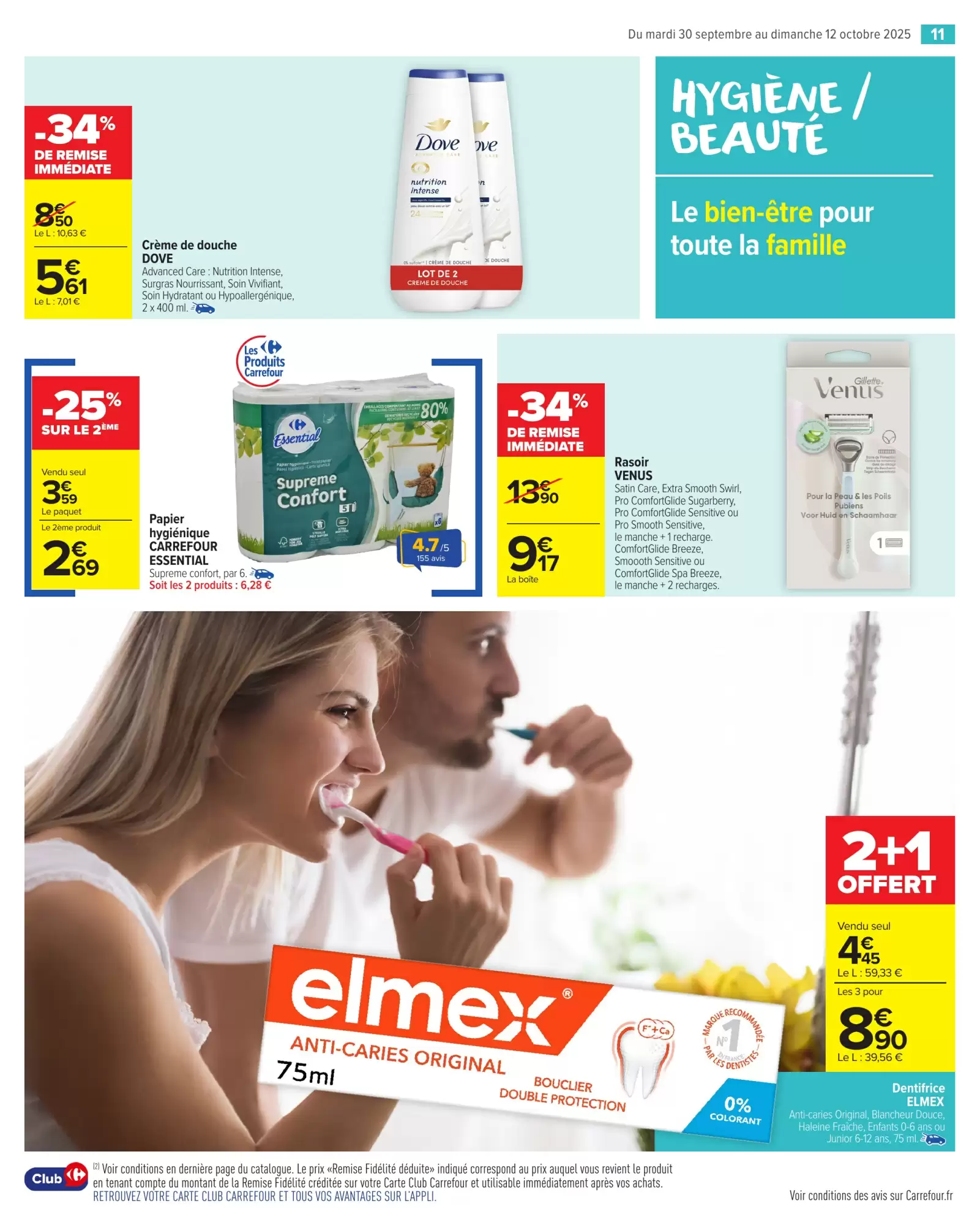 🔥Carrefour Market-50% Club Sodebo dès 15€ d’achat 🛍️