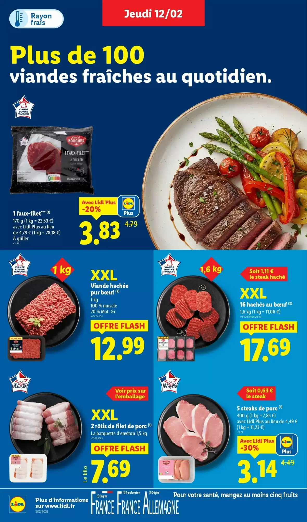 🌹Lidl Prospectus : cuisine élégante & promos Saint‑Valentin