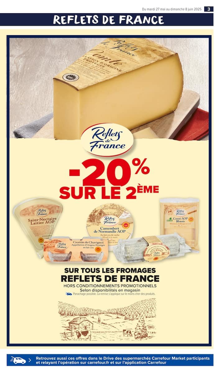🛍️ Catalogue Carrefour Market - Le Mois À Vos Marques, Partez! 🎯