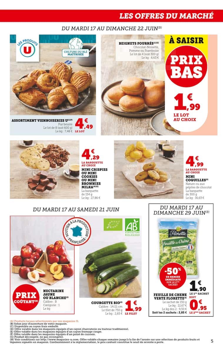 🧀 Catalogue U-Express – Blini Fouetté Échalote & Ciboulette