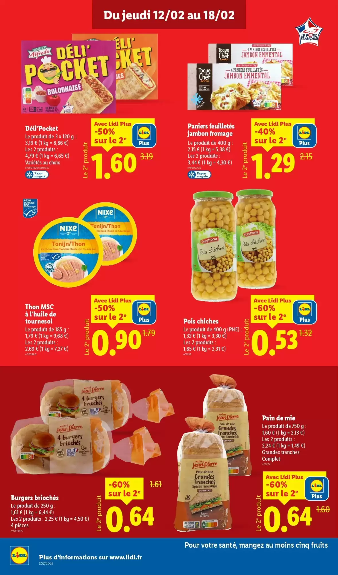 🌹Lidl Prospectus : cuisine élégante & promos Saint‑Valentin