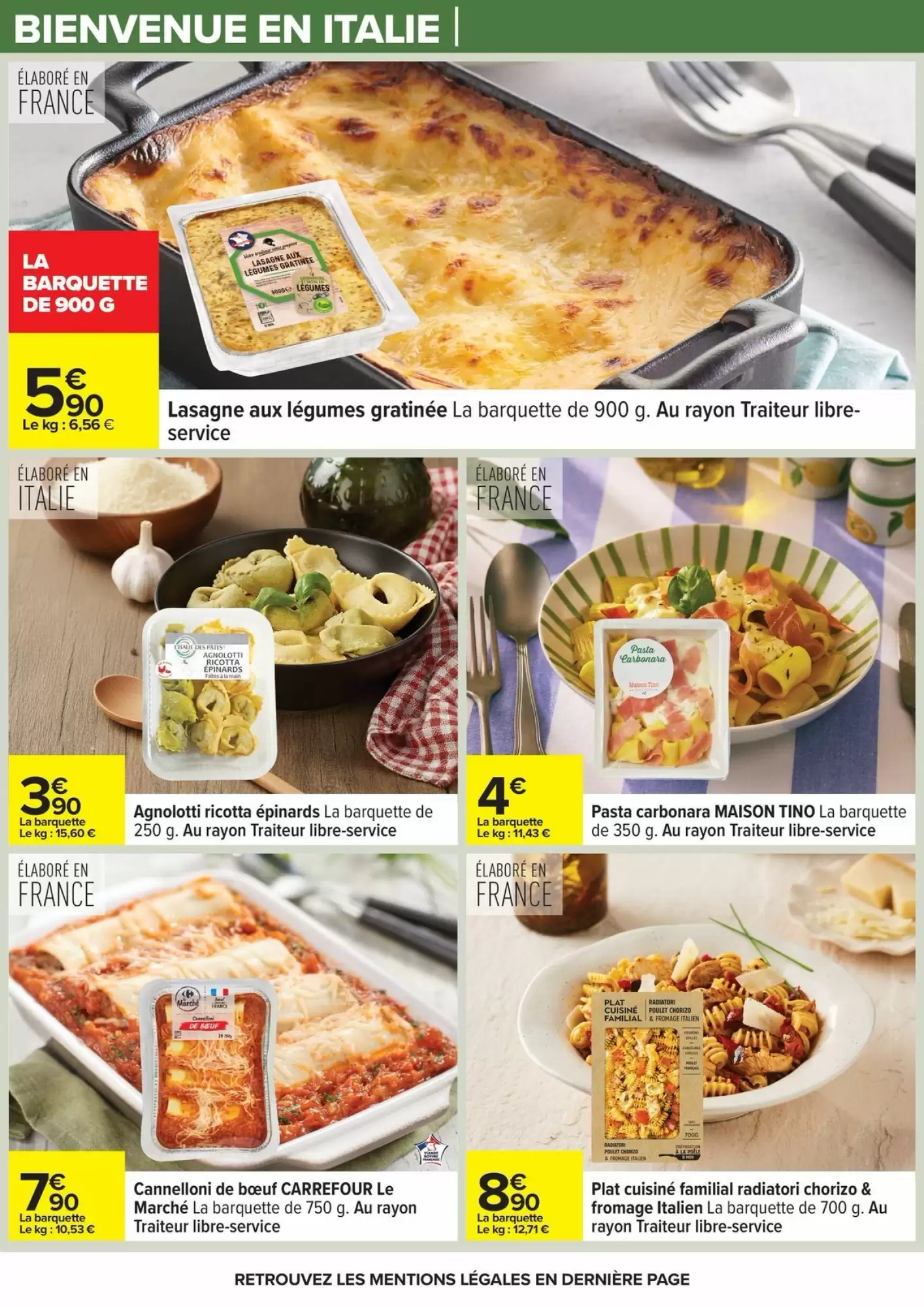 🇮🇹 Carrefour Catalogue | Bienvenue en Italie