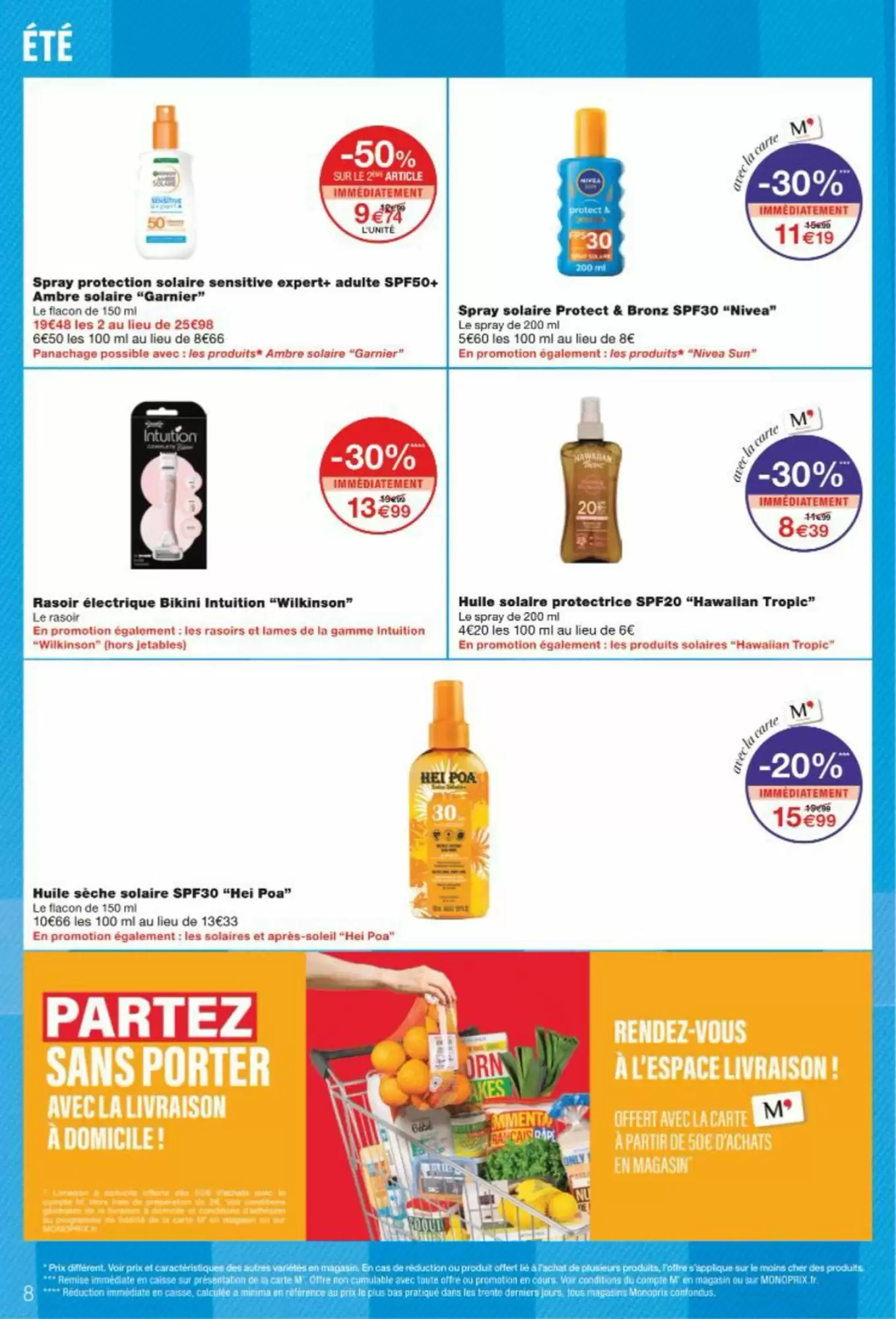 ☀️ Été gourmand & malin | -50% sur le 2ᵉ chez Monoprix