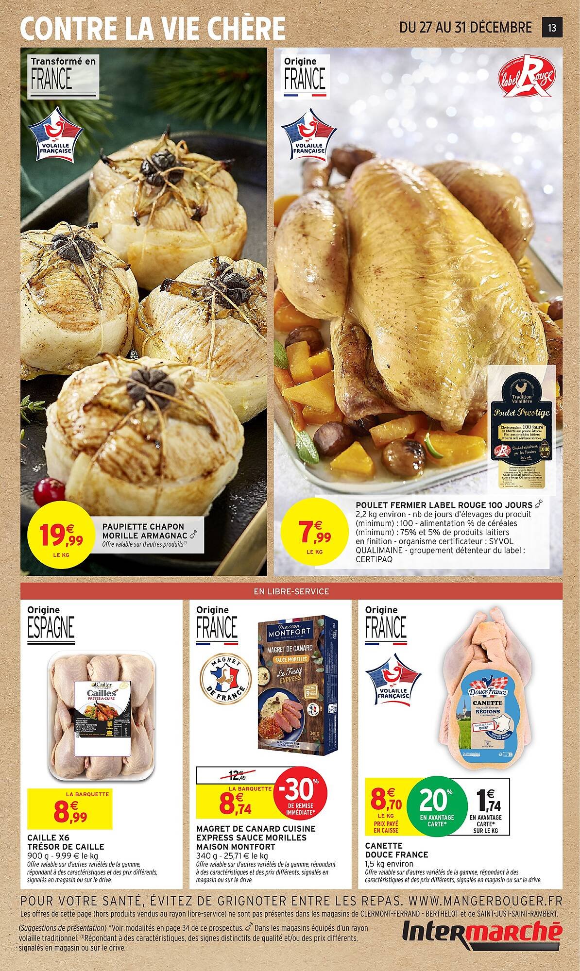 🥃 Intermarché Super : Catalogue — Jusqu’à 30€ offerts alcool