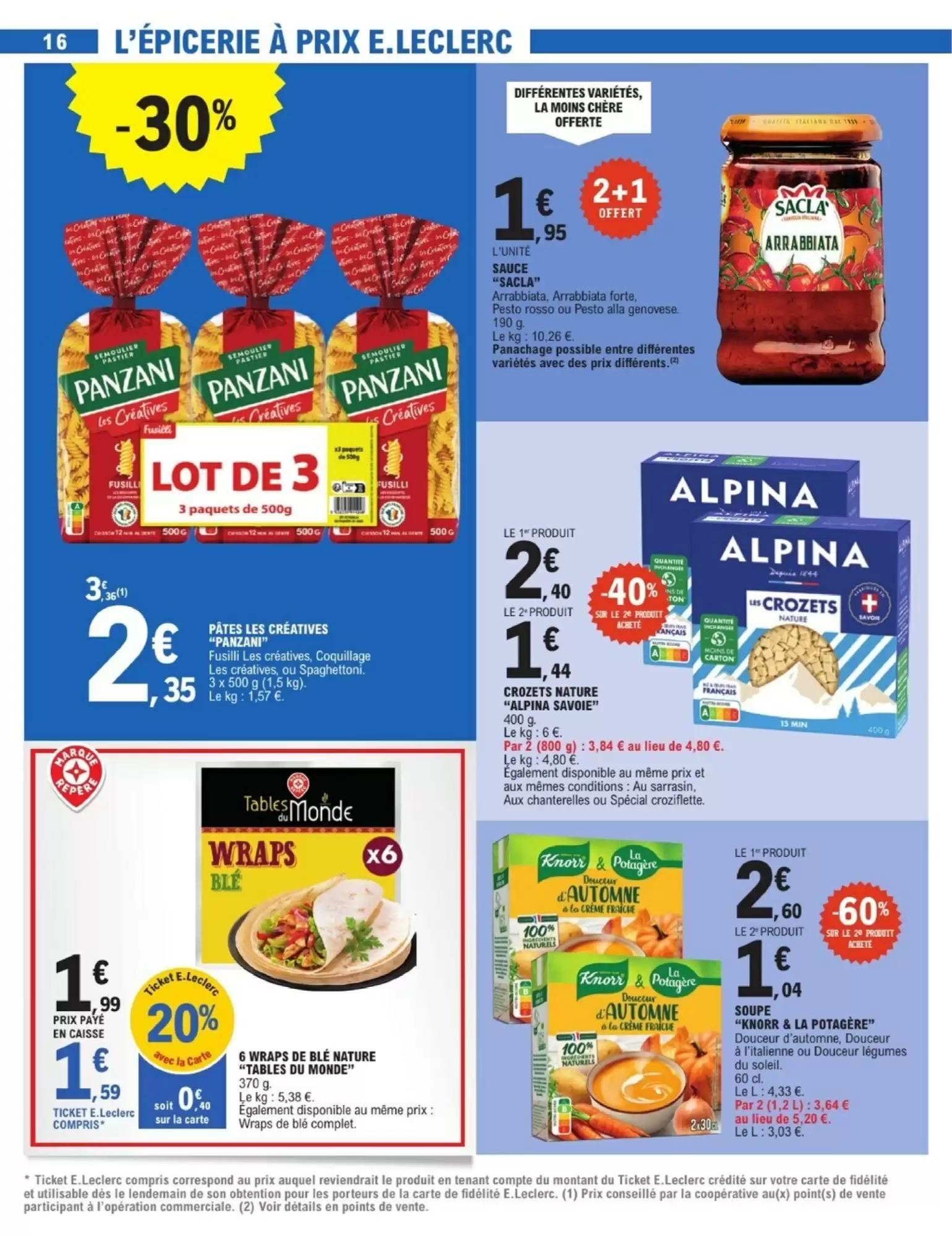 🔥E.Leclerc Catalogue – Maxi Format & Maxi Économies