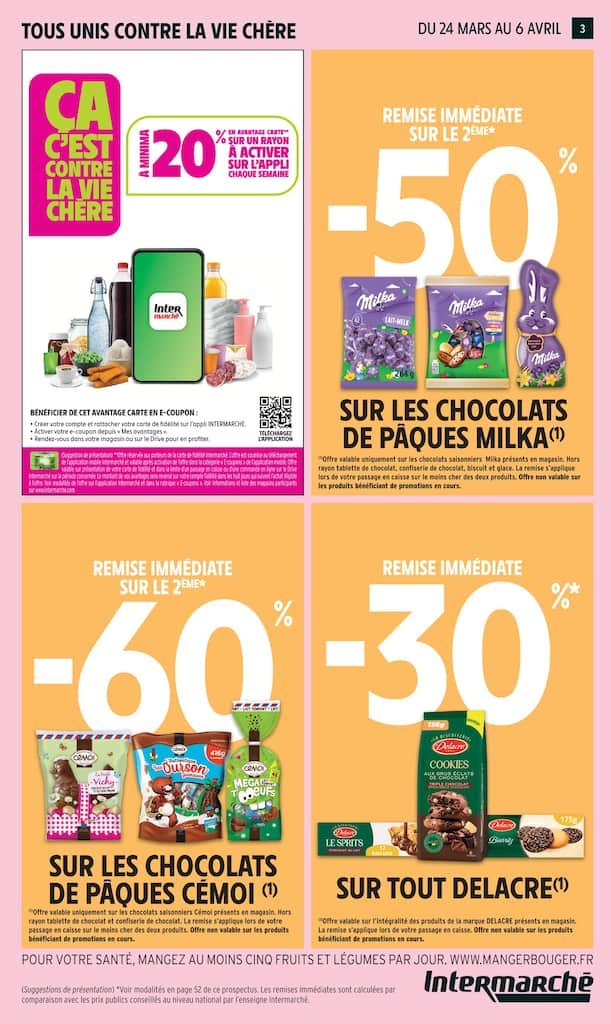 🐣Intermarché Pâques 2026 : Chocolats & Offres