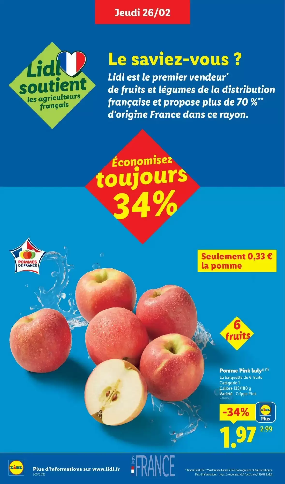 🛒 Lidl Flyer | 🔥 Offres du 26 fév. au 4 mars