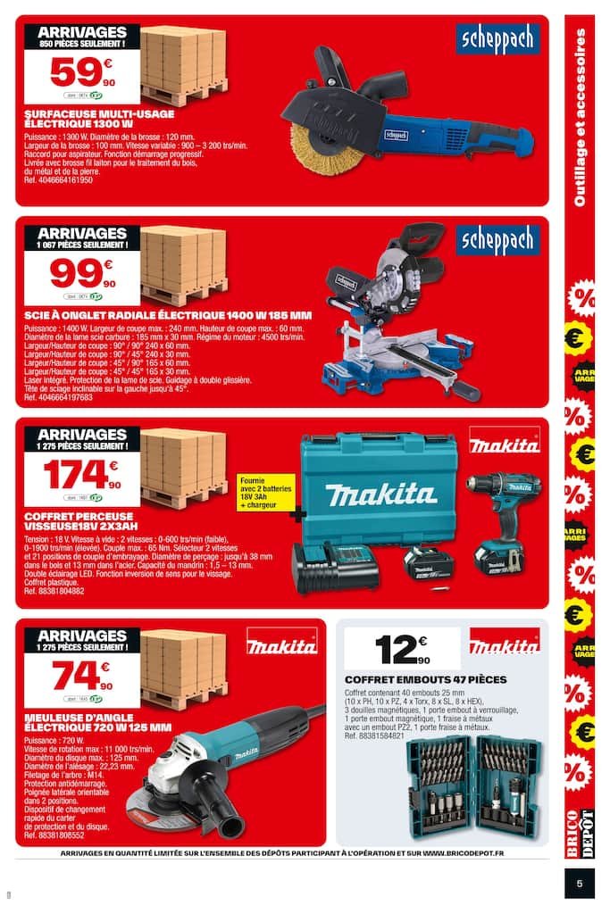 🛠️ Brico Dépôt Flyer – L’Annido Nouveaux Arrivages à Prix Dépôt €