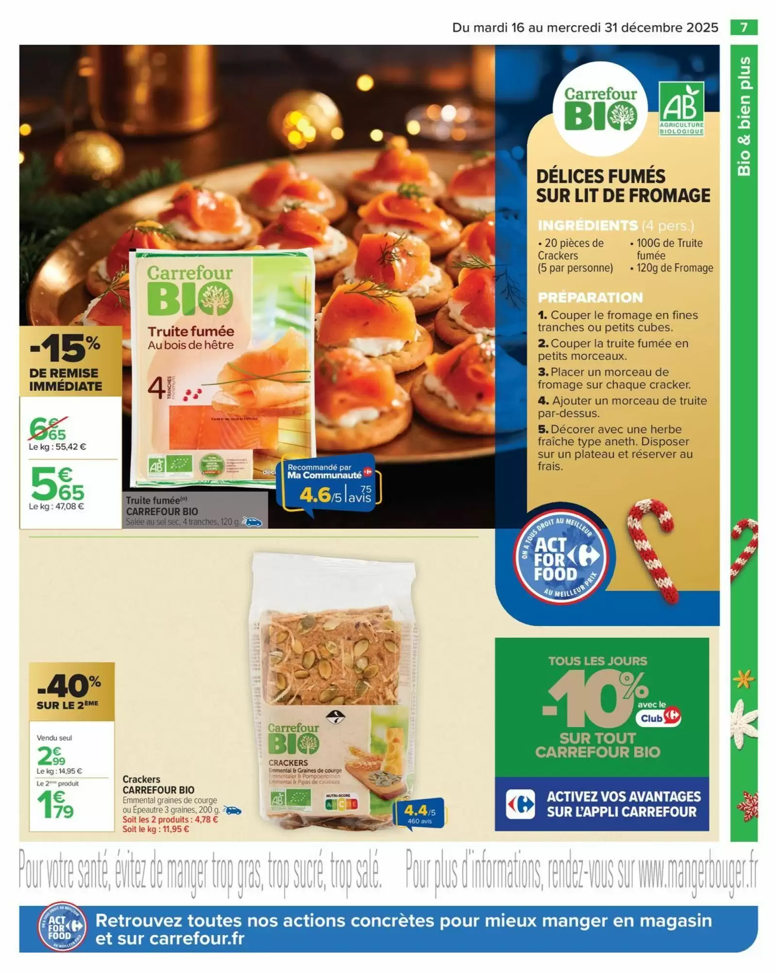 ✨ Carrefour : Prospectus Noël — Pour tous les goûts, même le bio