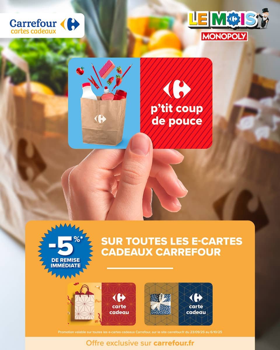 🎉Carrefour Market | Kinder, Nutella & MONOPOLY 🛍️ -50%