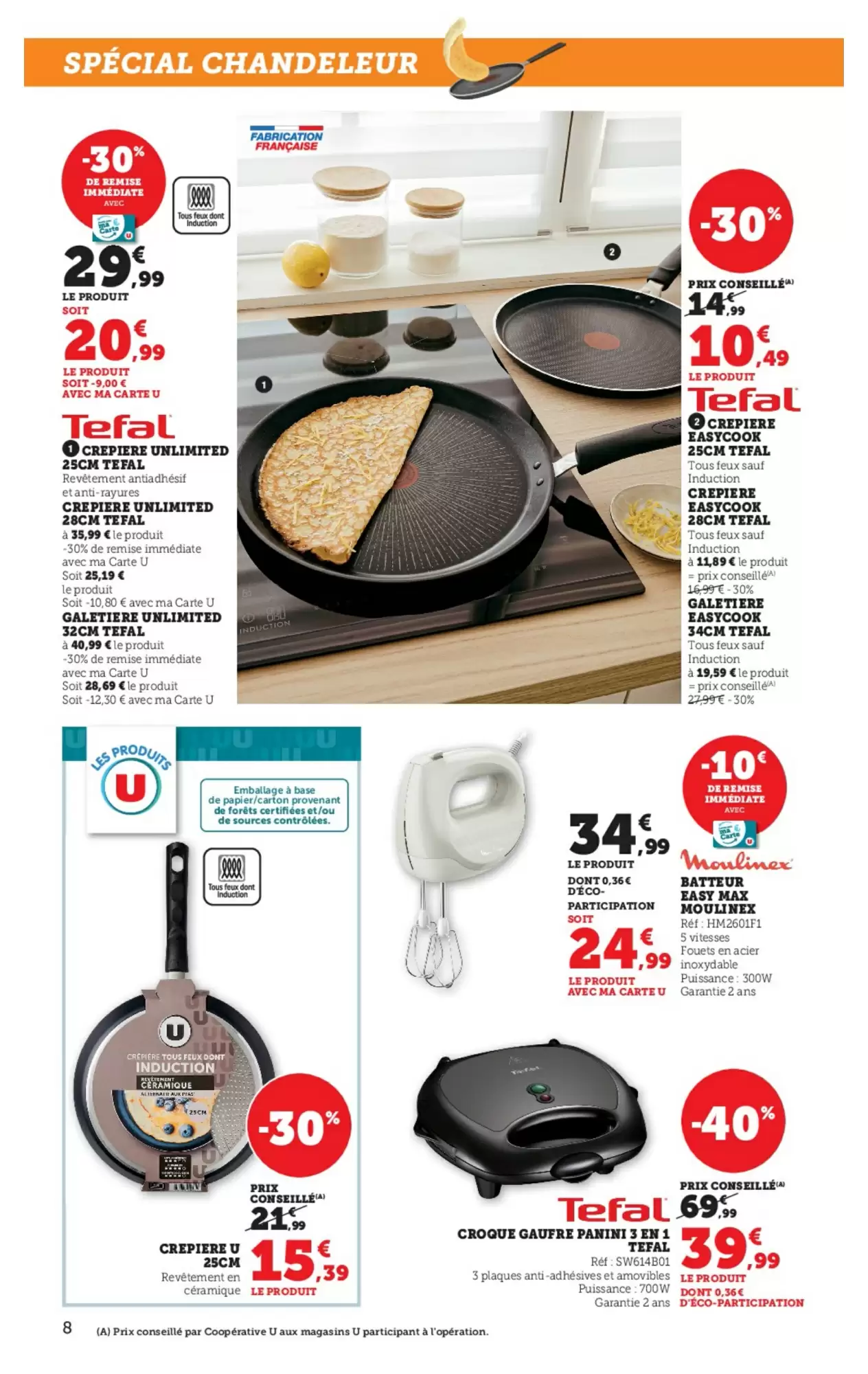 🍳Super U : Chandeleur à prix doux – jusqu’à -60%