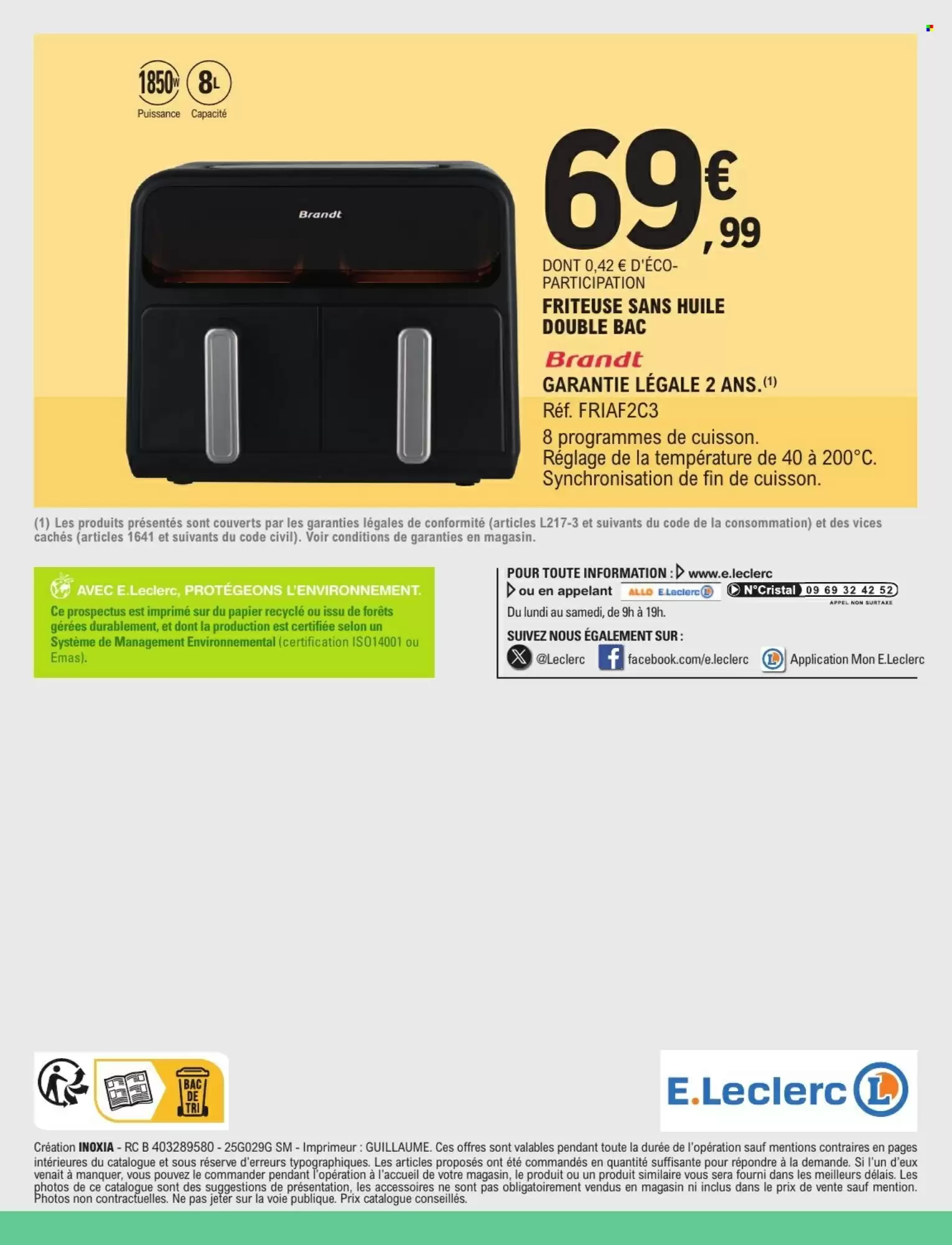 🏠 E.Leclerc Catalogue - Spécial Arts Ménagers! 🎯
